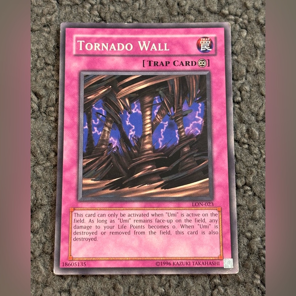 Yu-Gi-Oh Tornado Wall LON-023